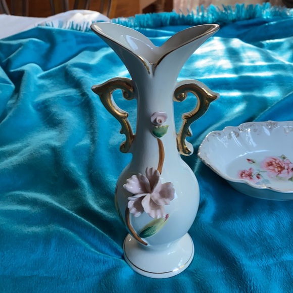 Vintage Vase and Vintage Trinket Dish - Picture 2 of 9